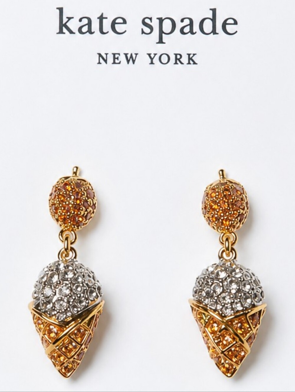 Kate Spade Ice Cream Earrings